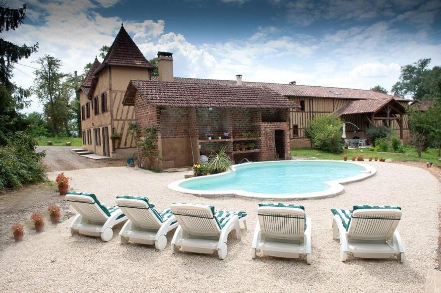 Domaine De La Source Bed & Breakfast Sainte-Christie-d'Armagnac Exterior foto