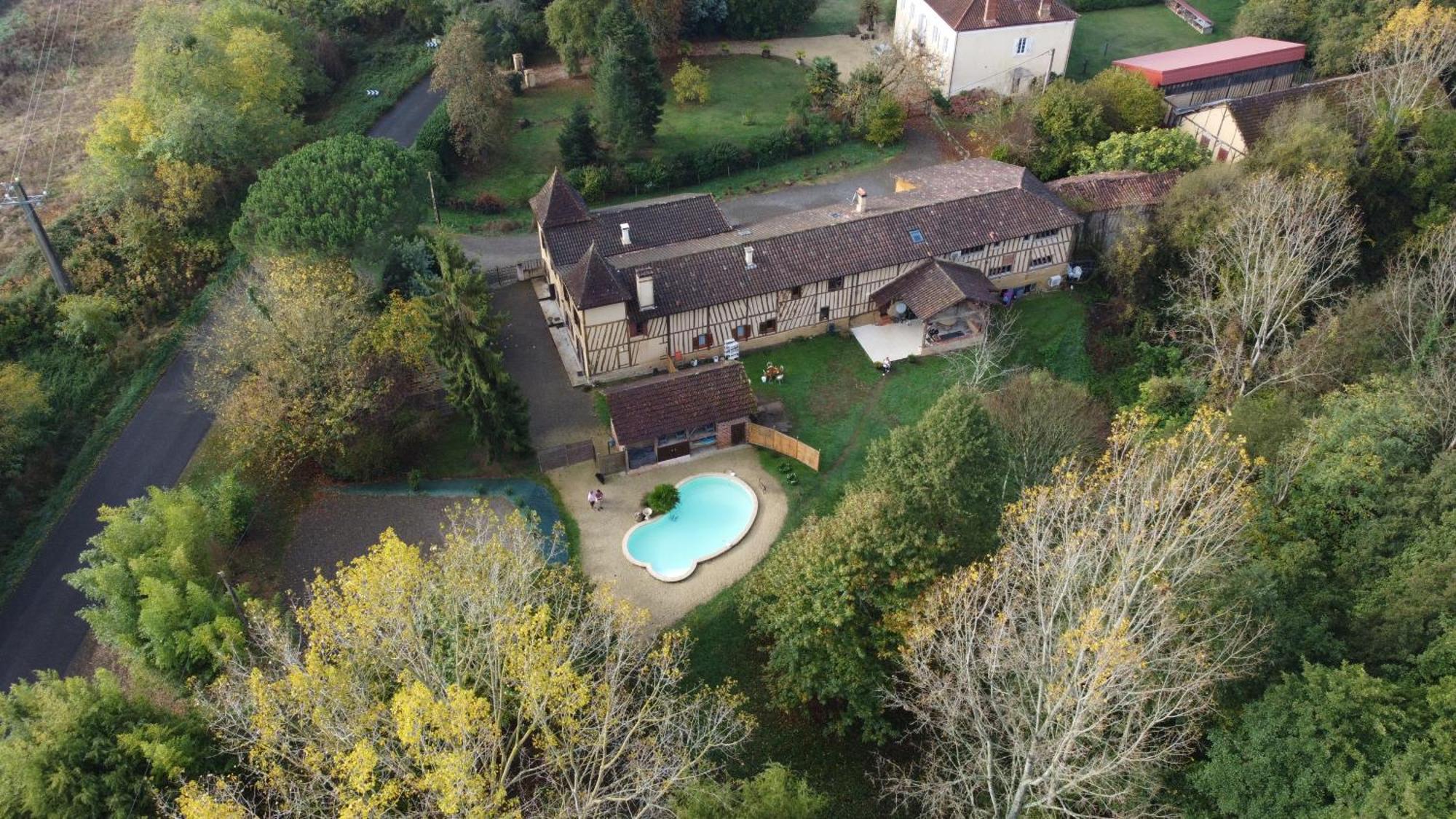 Domaine De La Source Bed & Breakfast Sainte-Christie-d'Armagnac Exterior foto